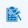 Compliance and regulation symbol